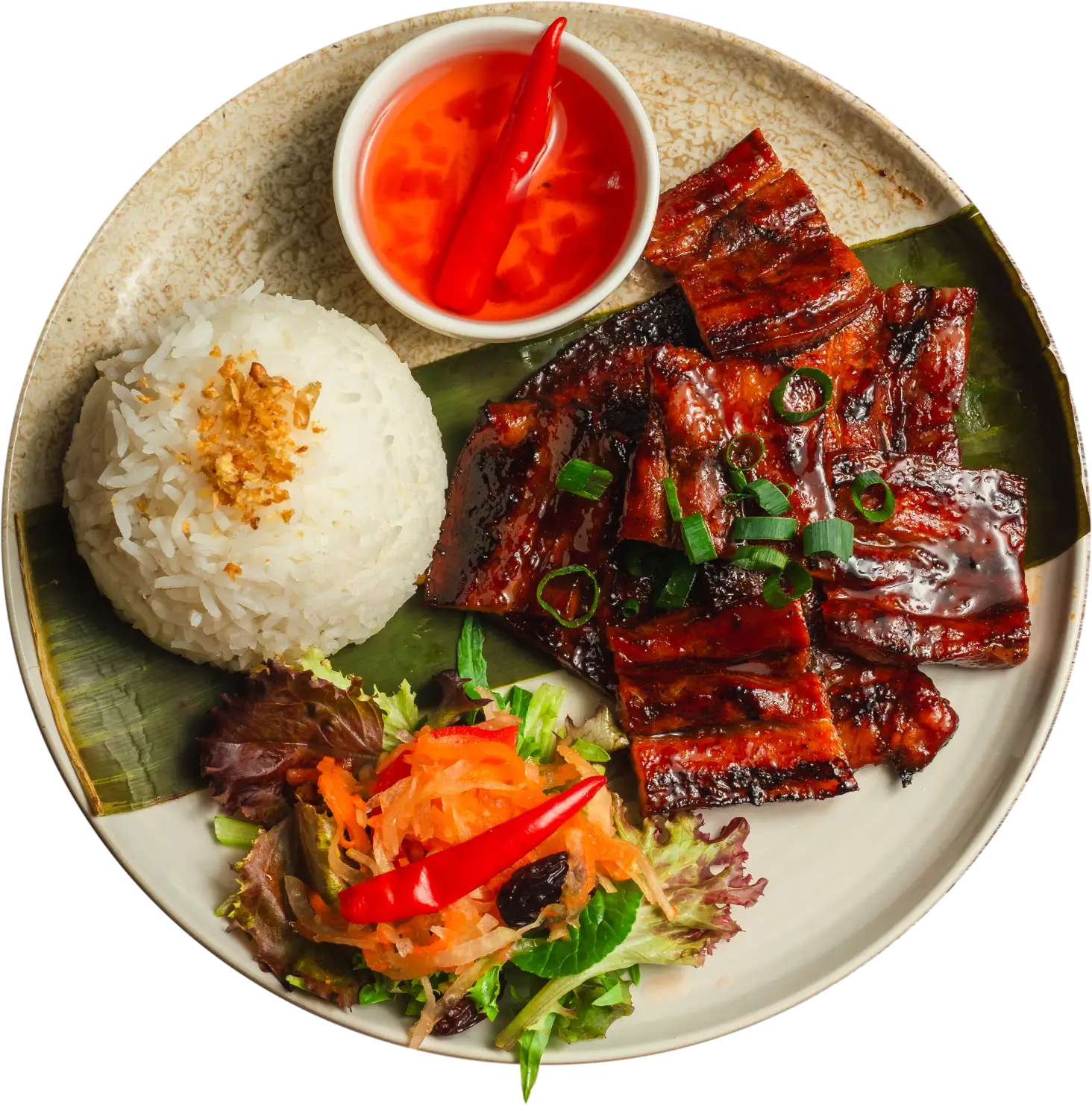 Pork Belly BBQ Plate